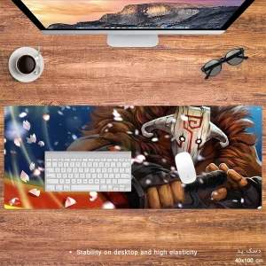 ماوس پد هومرو مدل HX271 طرح Dota سایز 40x100 سانتی‌متر