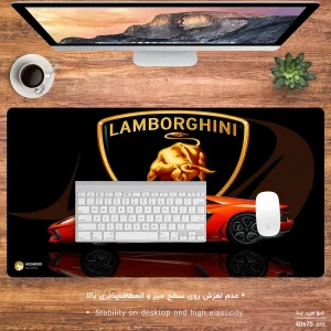 ماوس پد هومرو مدل MX1280 طرح ماشین لامبورگینی