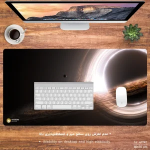 ماوس پد هومرو مدل MX713 طرح فیلم میان‌ستاره‌ای Interstellar