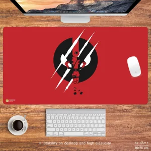 ماوس پد هومرو مدل MX2345 طرح Deadpool