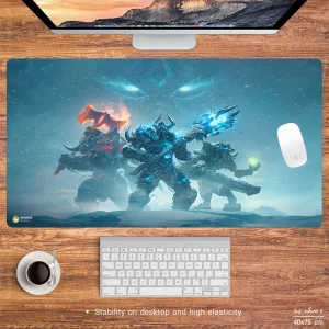 ماوس پد هومرو مدل MX2190 طرح Warcraft