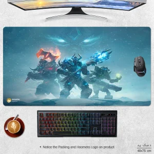 ماوس پد هومرو مدل MX2190 طرح Warcraft