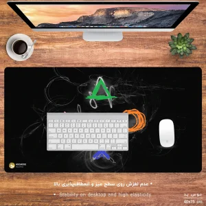 ماوس پد مخصوص بازی هومرو مدل MX1243 طرح دسته بازی