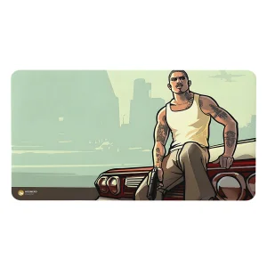 ماوس پد هومرو مدل MX1547 طرح بازی GTA