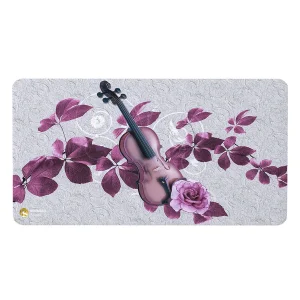 ماوس پد هومرو مدل MX758 طرح گیتار و گل و برگ