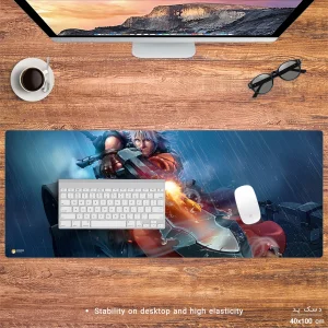 ماوس پد هومرو مدل HX462 طرح بازی Devil May Cry سایز 40x100 سانتی‌متر