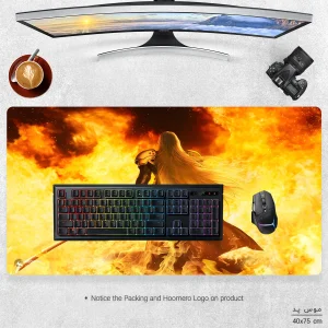 ماوس پد مخصوص بازی هومرو مدل MX666 طرح بازی فاینال فانتزی Final Fantasy