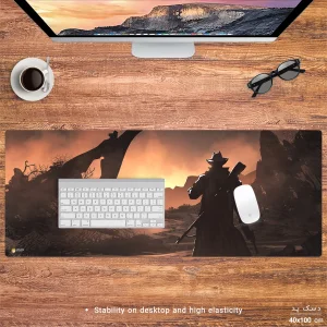 ماوس پد هومرو مدل HX554 طرح Red Dead Redemption سایز 40x100 سانتی‌متر