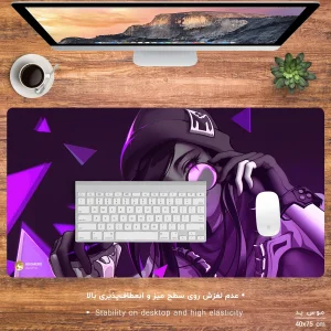 ماوس پد هومرو مدل MX2158 طرح بازی Valorant