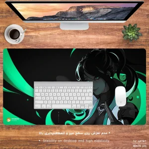 ماوس پد هومرو مدل MX2165 طرح بازی Valorant