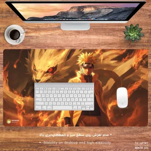 ماوس پد هومرو مدل MX2049 طرح انیمه ناروتو Naruto