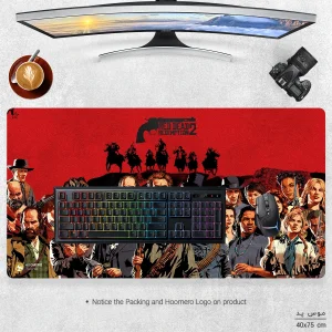 ماوس پد مخصوص بازی هومرو مدل MX074 طرح بازی رد دد ریدمپشن Red Dead