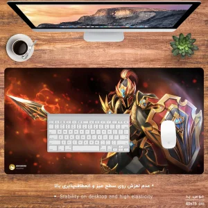 ماوس پد مخصوص بازی هومرو مدل MX657 طرح بازی Dota2
