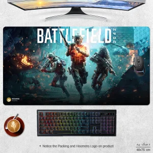 ماوس پد هومرو مدل MX2275 طرح Battlefield