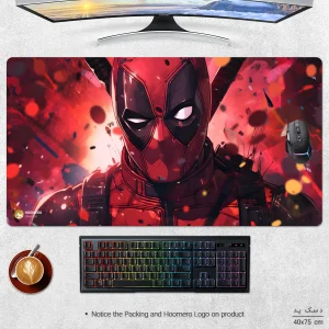 ماوس پد هومرو مدل MX2347 طرح Deadpool