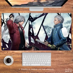 ماوس پد هومرو مدل MX1686 طرح بازی Devil May Cry