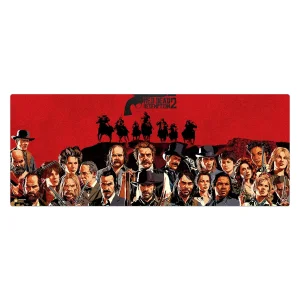ماوس پد هومرو مدل HX261 طرح Red Dead Redemption سایز 40x100 سانتی‌متر