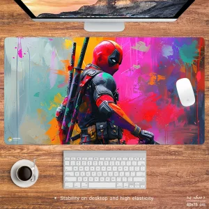 ماوس پد هومرو مدل MX2344 طرح Deadpool