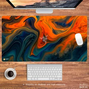 ماوس پد مدل MX2756 طرح Razer Consumer electronics company