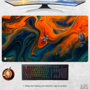 ماوس پد مدل MX2756 طرح Razer Consumer electronics company