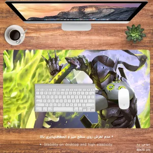 ماوس پد هومرو مدل MX2087 طرح بازی Overwatch
