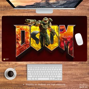 ماوس پد هومرو مدل MX2365 طرح DOOM Eternal