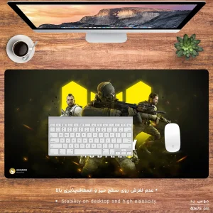 ماوس پد مخصوص بازی هومرو مدل MX002 طرح کالاف دیوتی