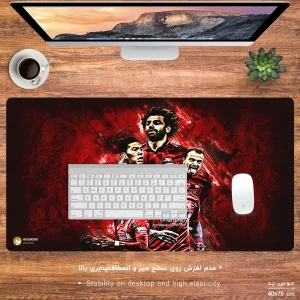 ماوس پد هومرو مدل MX786 طرح باشگاه فوتبال لیورپول