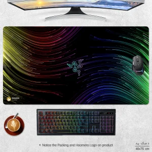 ماوس پد مدل MX2751 طرح Razer Consumer electronics company