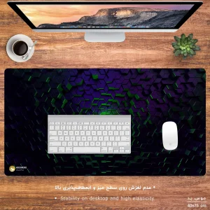 ماوس پد مخصوص بازی هومرو مدل MX121 طرح ریزر Razer Consumer electronics company