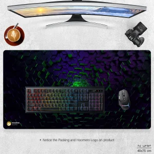 ماوس پد مخصوص بازی هومرو مدل MX121 طرح ریزر Razer Consumer electronics company