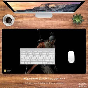 ماوس پد هومرو مدل MX2136 طرح بازی Sekiro