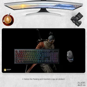 ماوس پد هومرو مدل MX2136 طرح بازی Sekiro