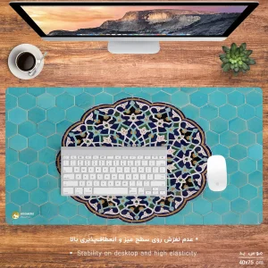 ماوس پد هومرو مدل MX340 طرح سنتی مدرن