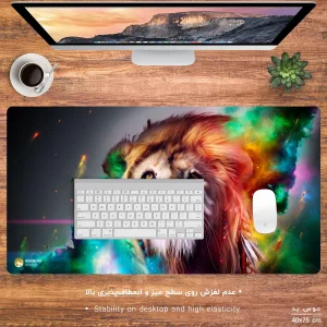 ماوس پد هومرو مدل MX686 طرح گلکسی کهکشان شیر