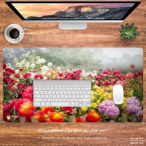 ماوس پد هومرو مدل MX290  طرح گل