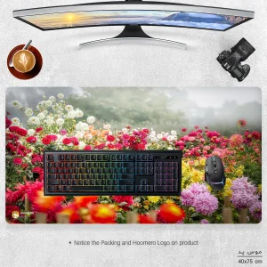 ماوس پد هومرو مدل MX290  طرح گل
