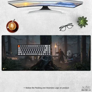 ماوس پد هومرو مدل HX175 طرح The Last of Us سایز 40x100 سانتی‌متر