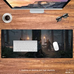 ماوس پد هومرو مدل HX175 طرح The Last of Us سایز 40x100 سانتی‌متر