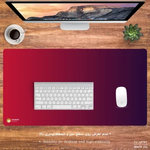 ماوس پد هومرو مدل MX421 طرح رنگی اختصاصی