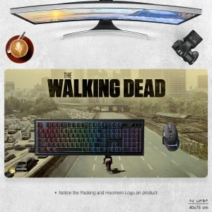ماوس پد هومرو مدل MX2179 طرح مردگان متحرک The Walking Dead