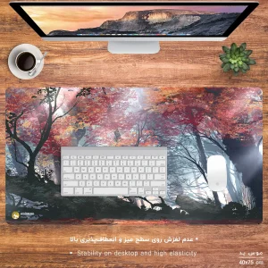 ماوس پد هومرو مدل MX2133 طرح بازی Sekiro