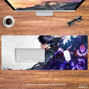 ماوس پد هومرو مدل HX575 طرح Solo Leveling سایز 40x100 سانتی‌متر