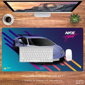ماوس پد مخصوص بازی هومرو مدل MX1268 طرح بازی ماشین