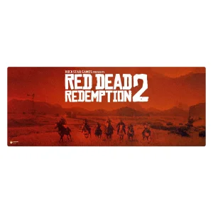 ماوس پد هومرو مدل HX334 طرح Red Dead Redemption سایز 40x100 سانتی‌متر