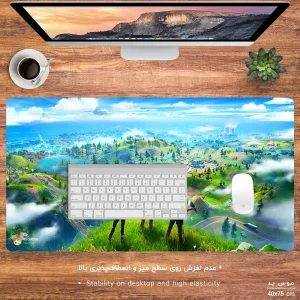 ماوس پد مخصوص بازی هومرو مدل MX207 طرح بازی فورتنایت