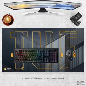 ماوس پد مدل MX1801 طرح Tuf Gaming