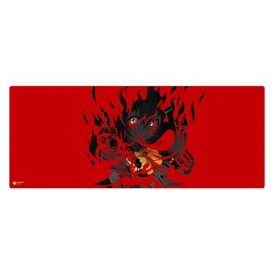ماوس پد هومرو مدل HX217 طرح Samurai سایز 40x100 سانتی‌متر