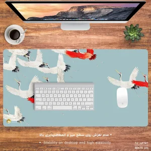 ماوس پد هومرو مدل MX1047 طرح نقاشی هنری