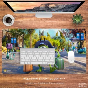 ماوس پد هومرو مدل MX1163 طرح دانشگاه هیولاها Monsters University